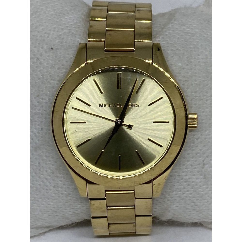Michael Kors Mini Slim Runway MK3512 Women's Stainless Steel Analog Watch MP349 - Picture 2 of 12